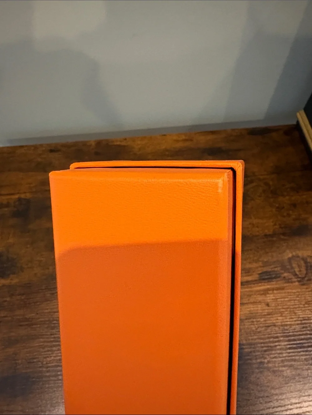 Hermès Orange Signature Box Long Slim Gift Box